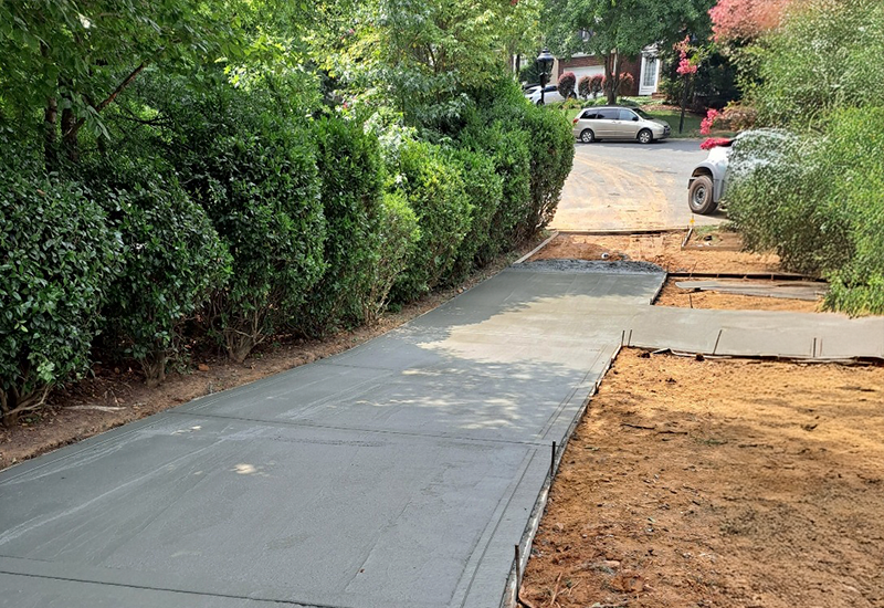 Victor Concrete lawn Care Charlotte North Carolina concrete flooring 3