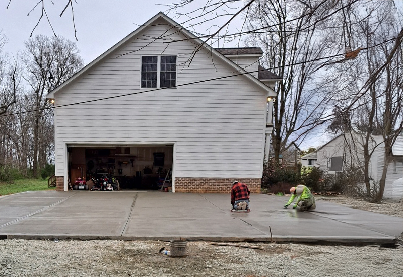 Victor Concrete lawn Care Charlotte North Carolina concrete flooring 4
