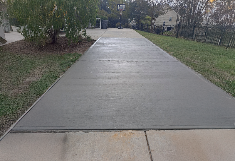 Victor Concrete lawn Care Charlotte North Carolina concrete flooring slab 12