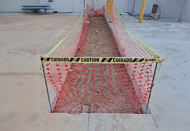 Victor Concrete lawn Care Charlotte North Carolina concrete flooring slab 5